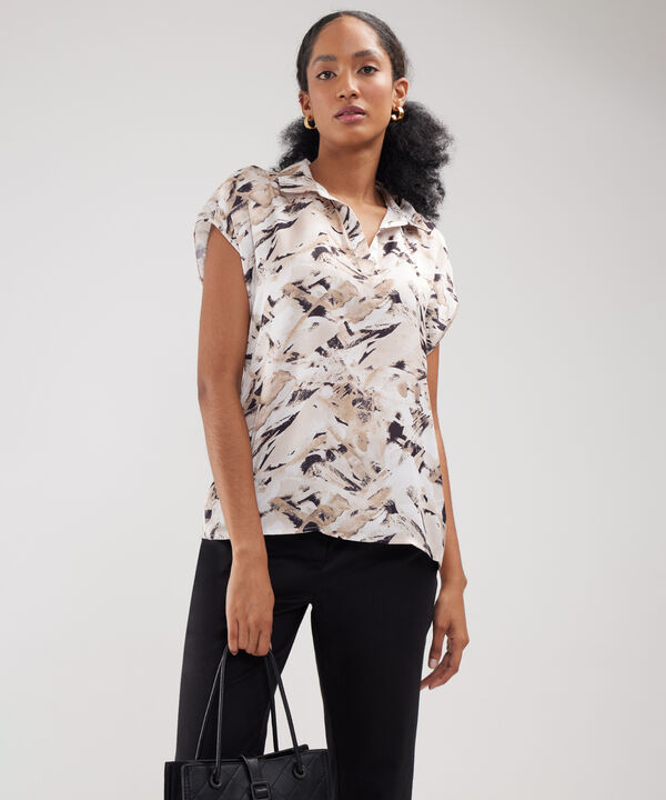 Blusa Manga Corta  image number null