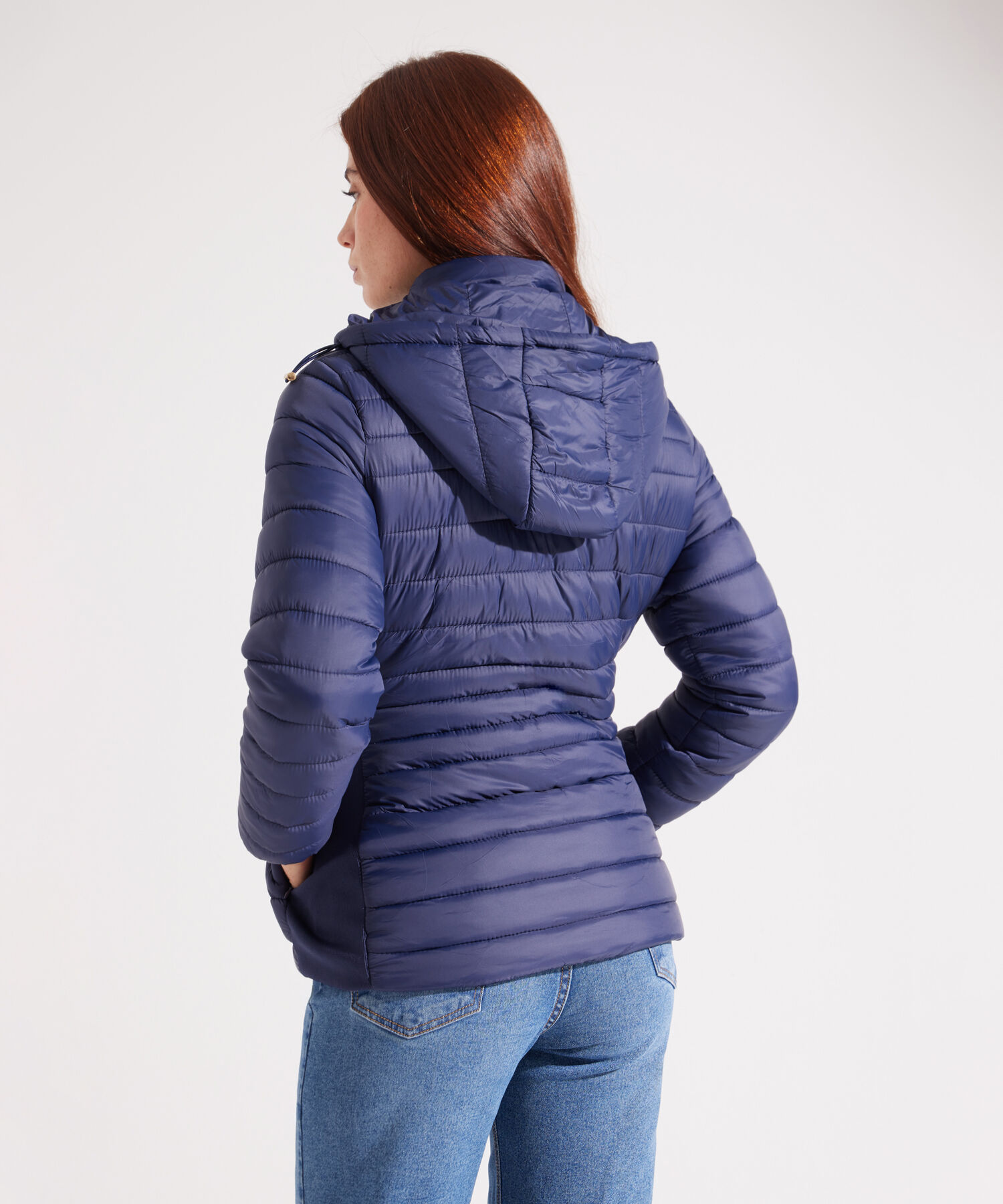 Chaqueta Acolchada con Capota