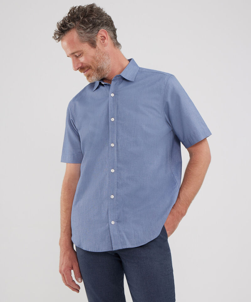 Camisa Manga Corta Oxford