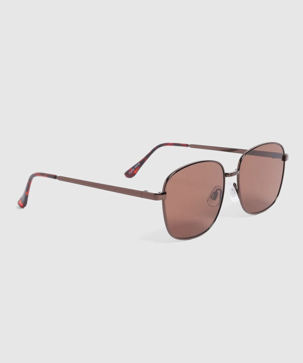 Gafas de Sol Montura Ovalada Cl&aacute;sica Para Hombre