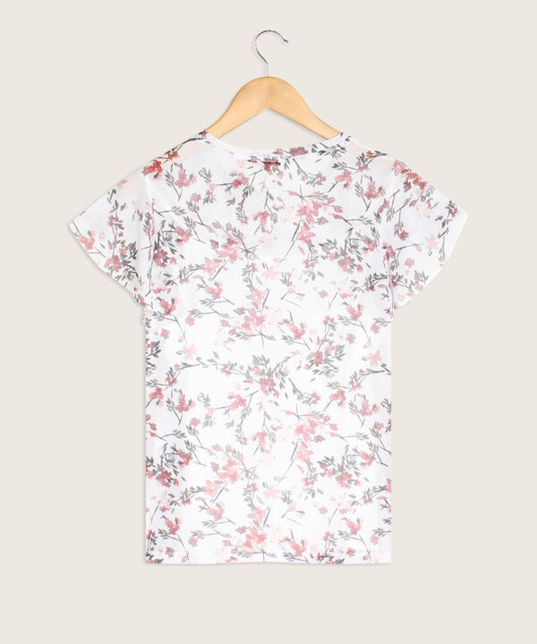 Camiseta Estampada Con Top Interno