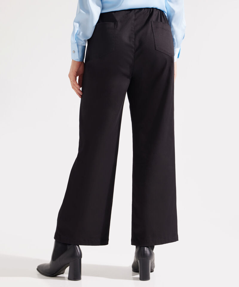 Pantal&oacute;n Fluido con Cord&oacute;n Ajustable Para Mujer
