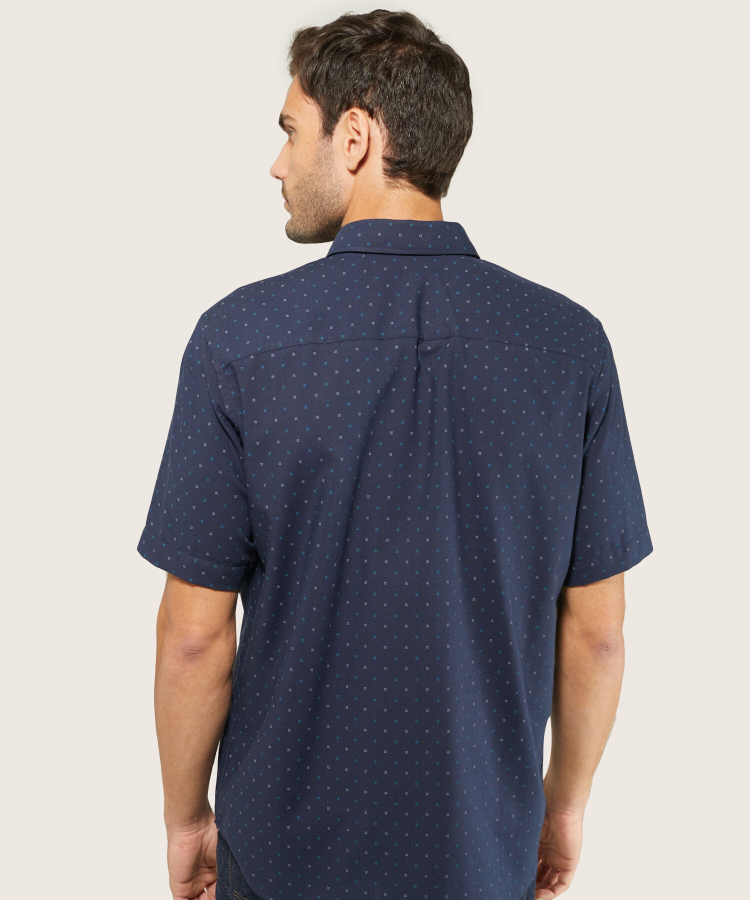 Camisa Manga Corta Estampada