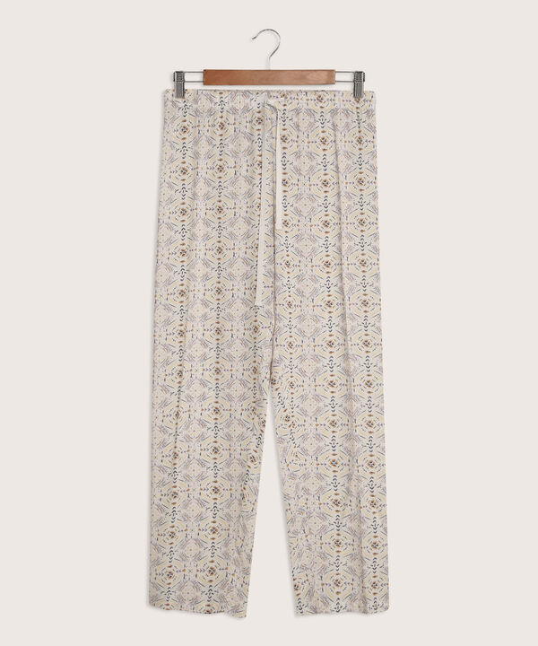 Pijama Mujer Manga Corta Unicolor 