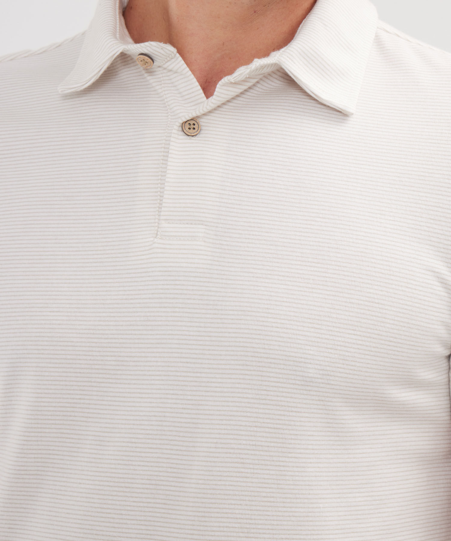 Polo Cuello Maquina Preteñido