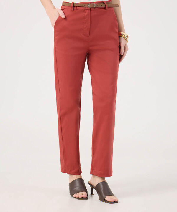 Pantalon Chino Unicolor image number null