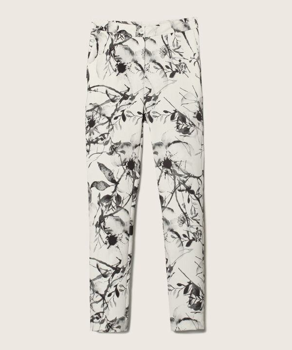 Pantalón Clásico Estampado
