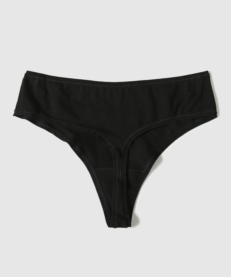 Panty Tanga Brasilera En Algodón