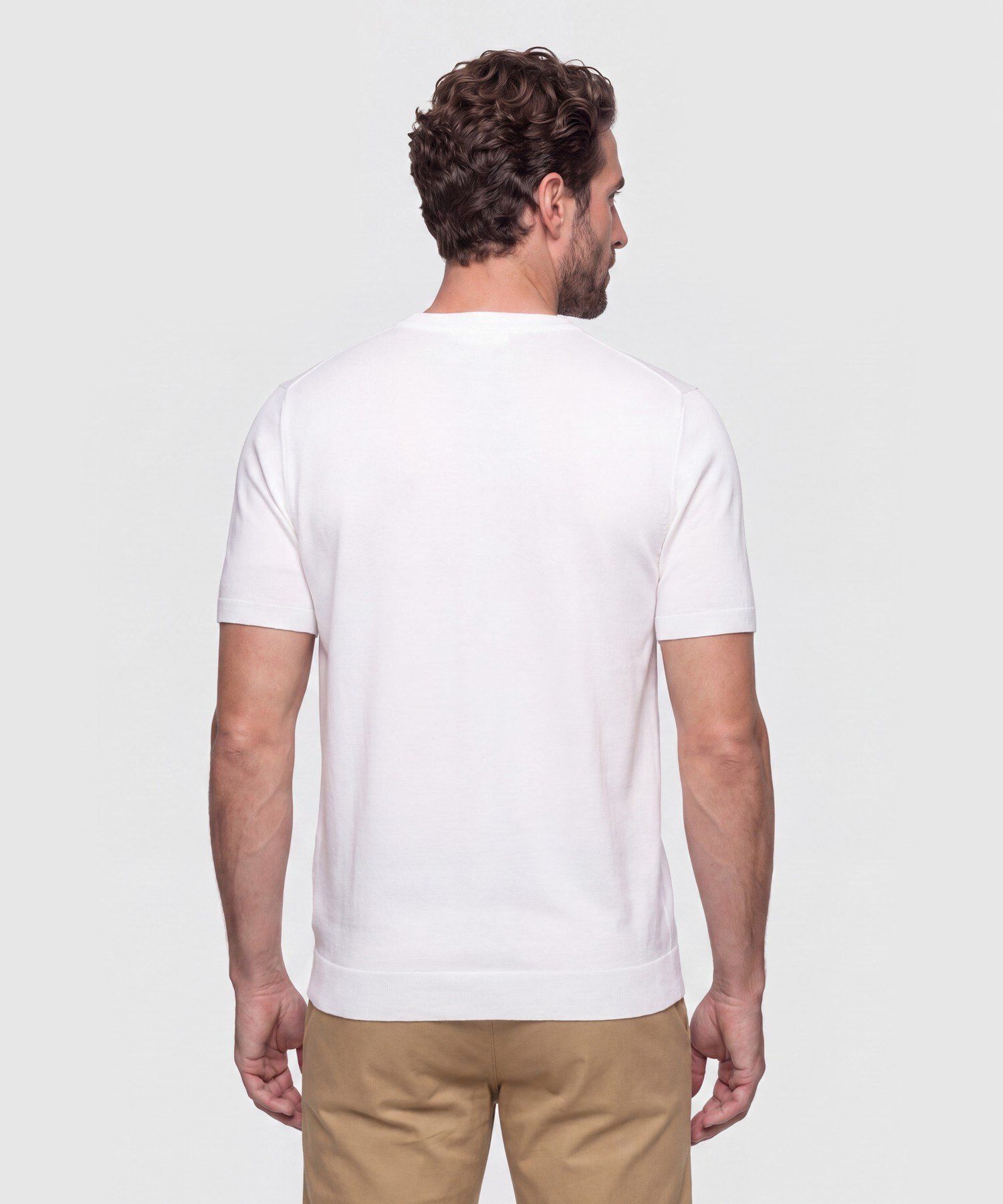 Camiseta Tejida Unicolor
