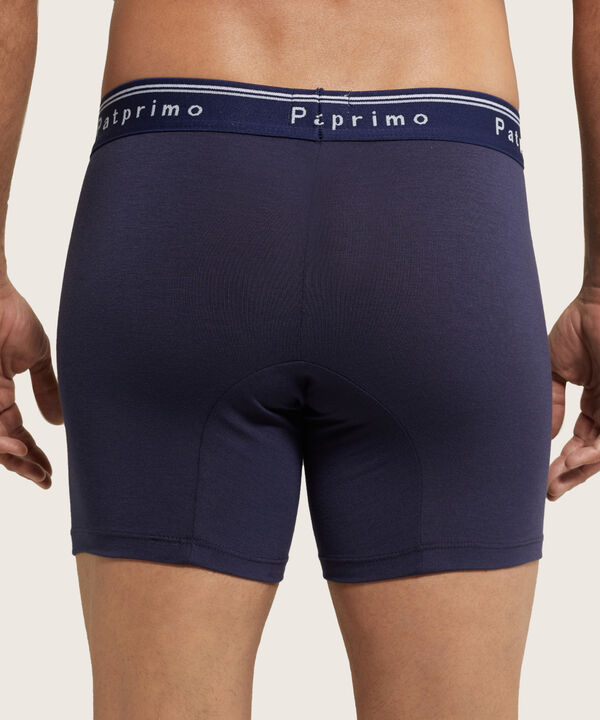 Boxer Pack X3 Pantaloncillo Medio Unicolor Algodón