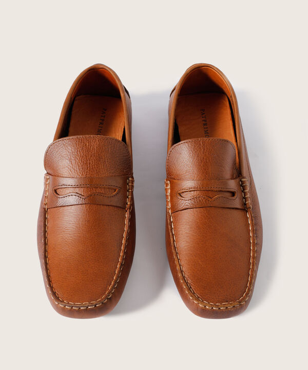 Zapato Driver de Cuero con Detalle