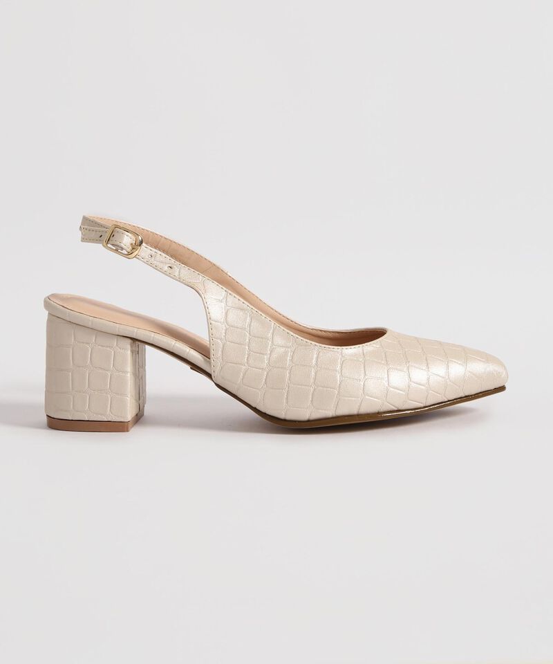 Tacones en Efecto Piel