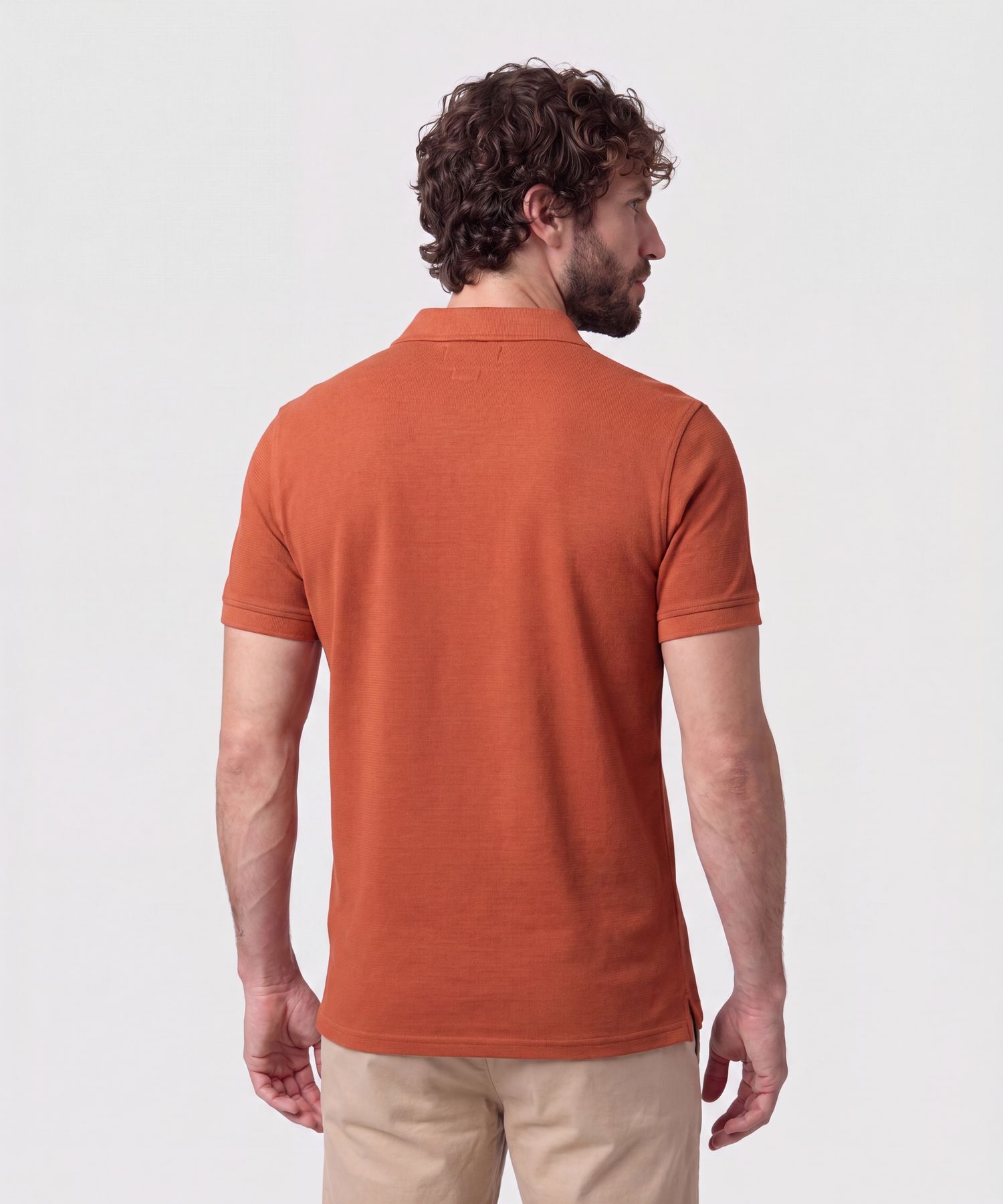 Polo Con Perilla Larga Para Hombre