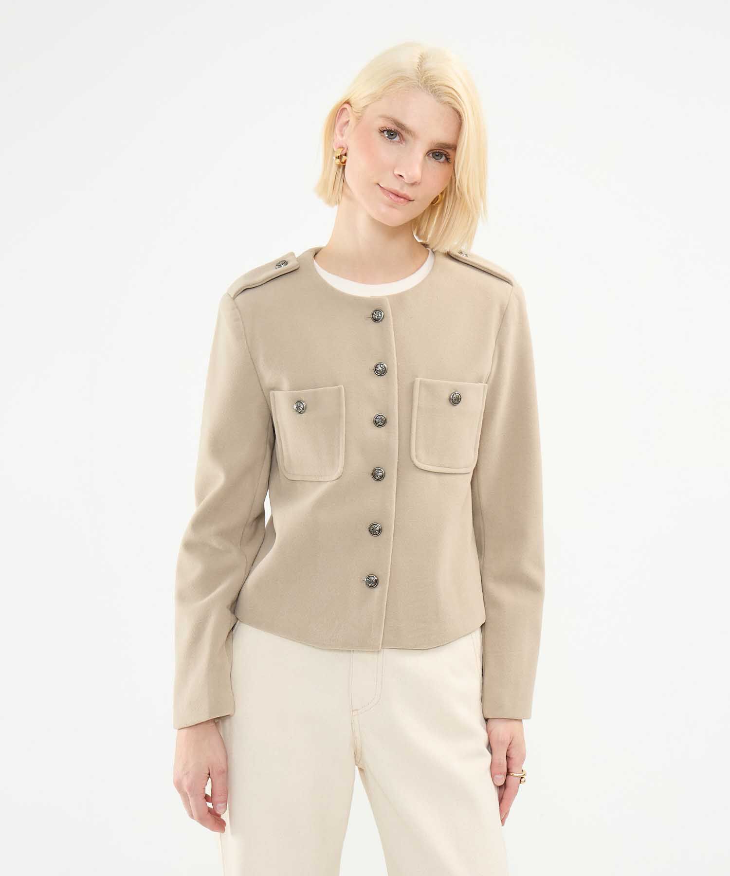 Chaqueta Tipo Militar