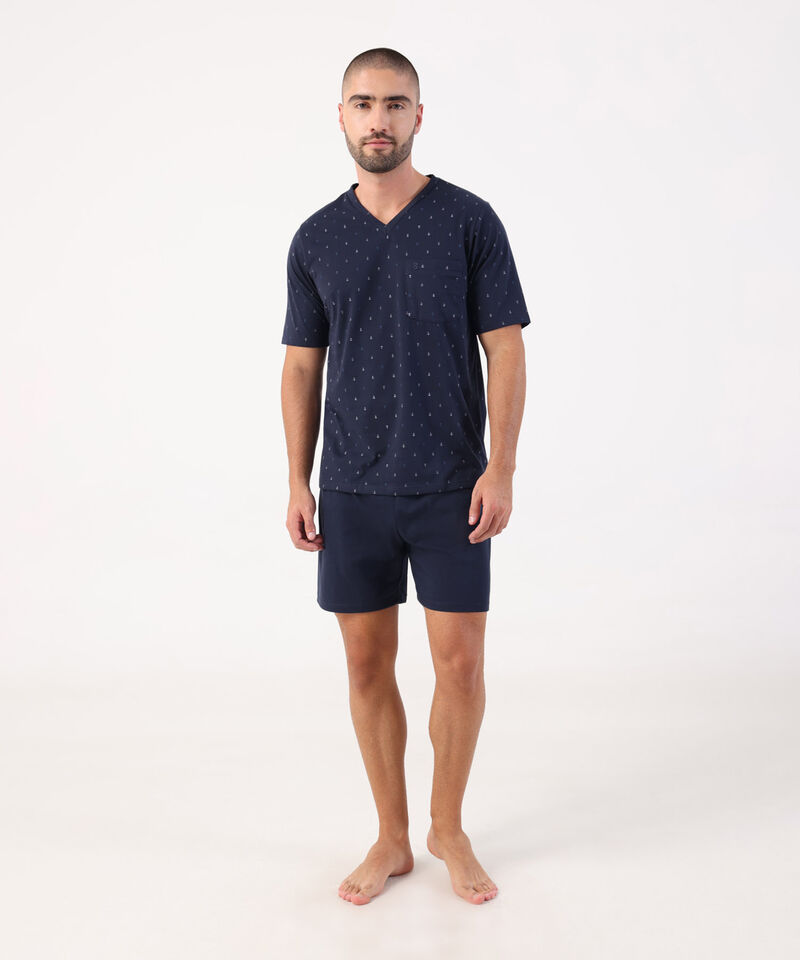 Conjunto de Pijama Manga Corta