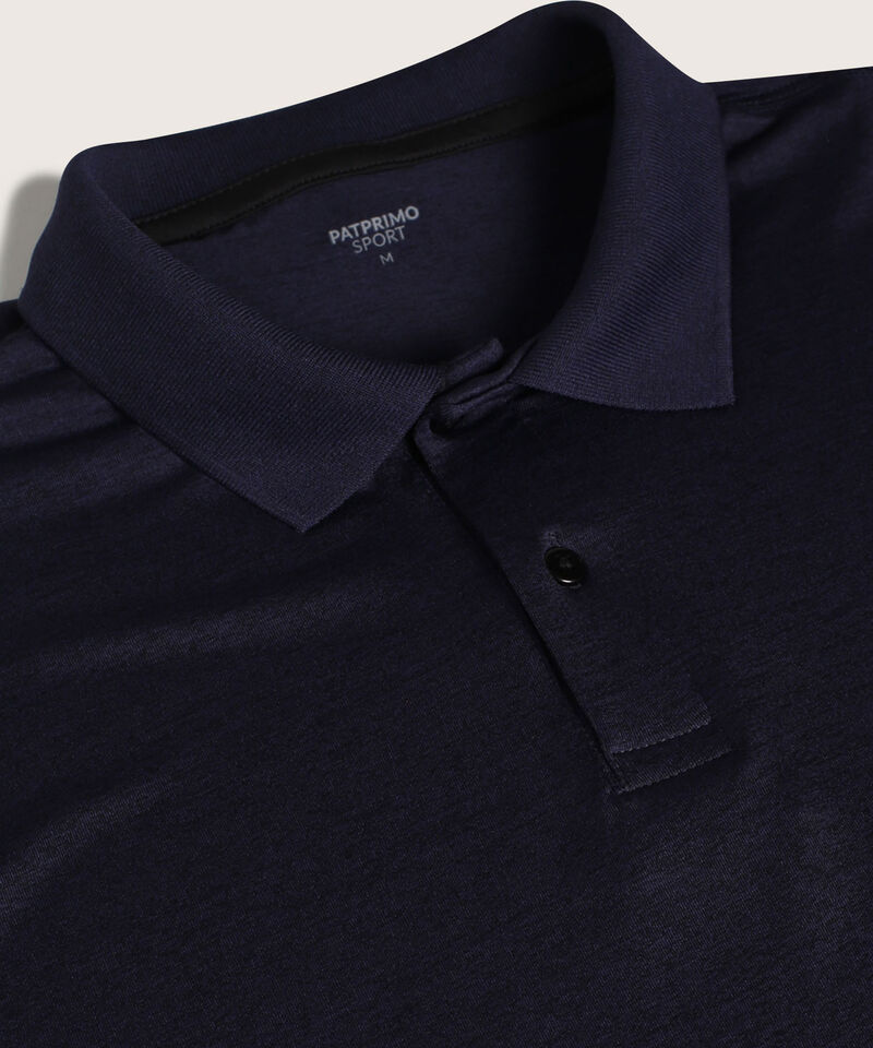 Polo Cuello Tejido Sin Bolsillo