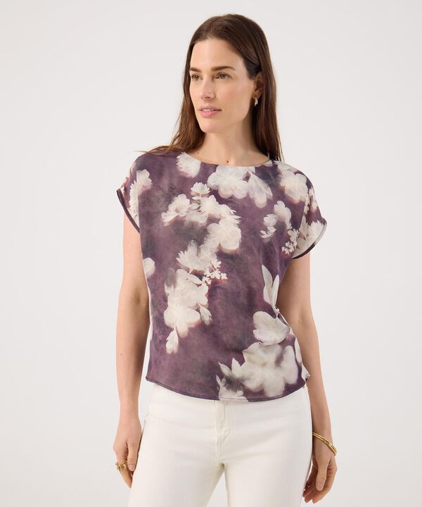 Blusa Manga Corta Estampada image number null