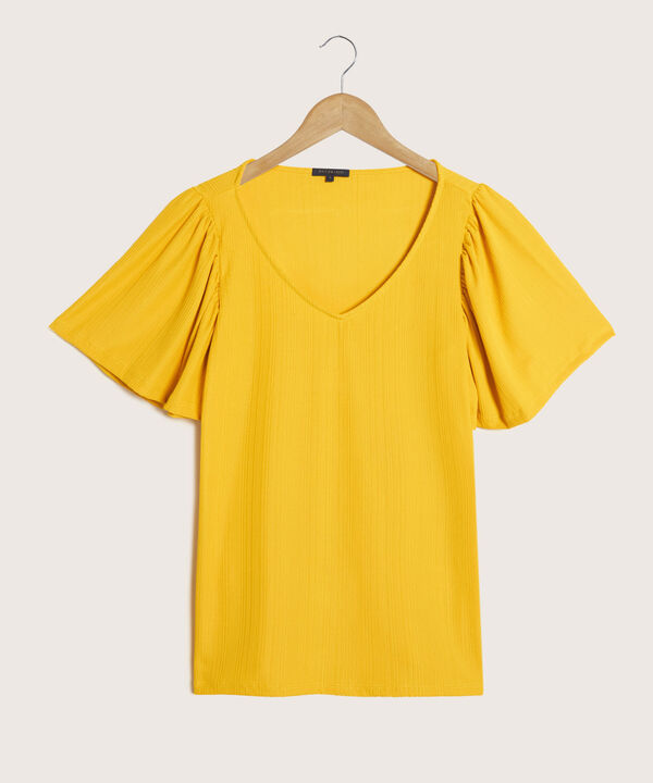 Camiseta Manga Corta Cuello En V