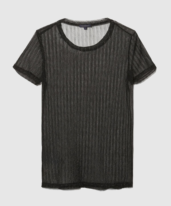 Camiseta Cuello Redondo Manga Corta Con Top Interno