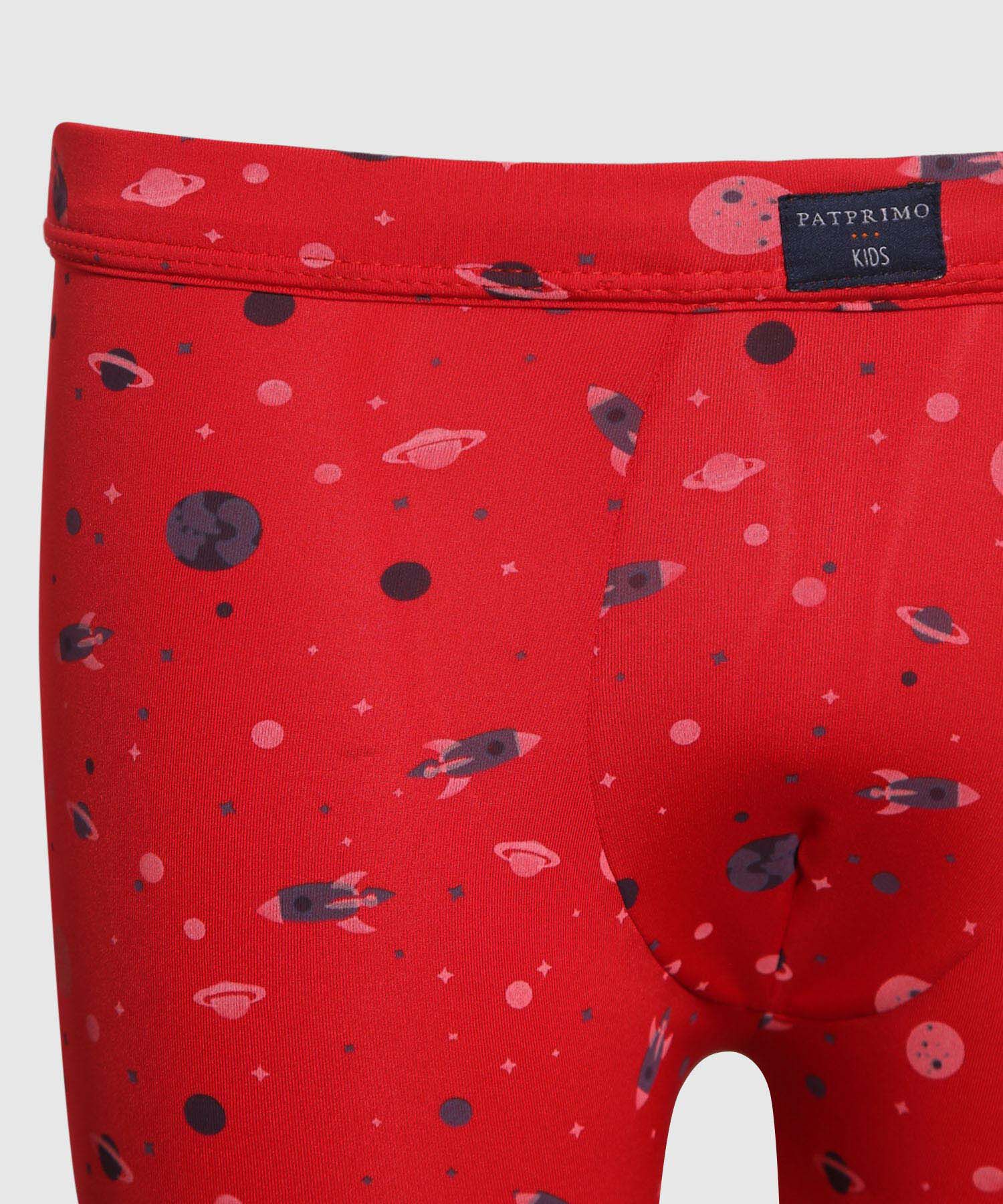 Bóxer Estampado de Planetas