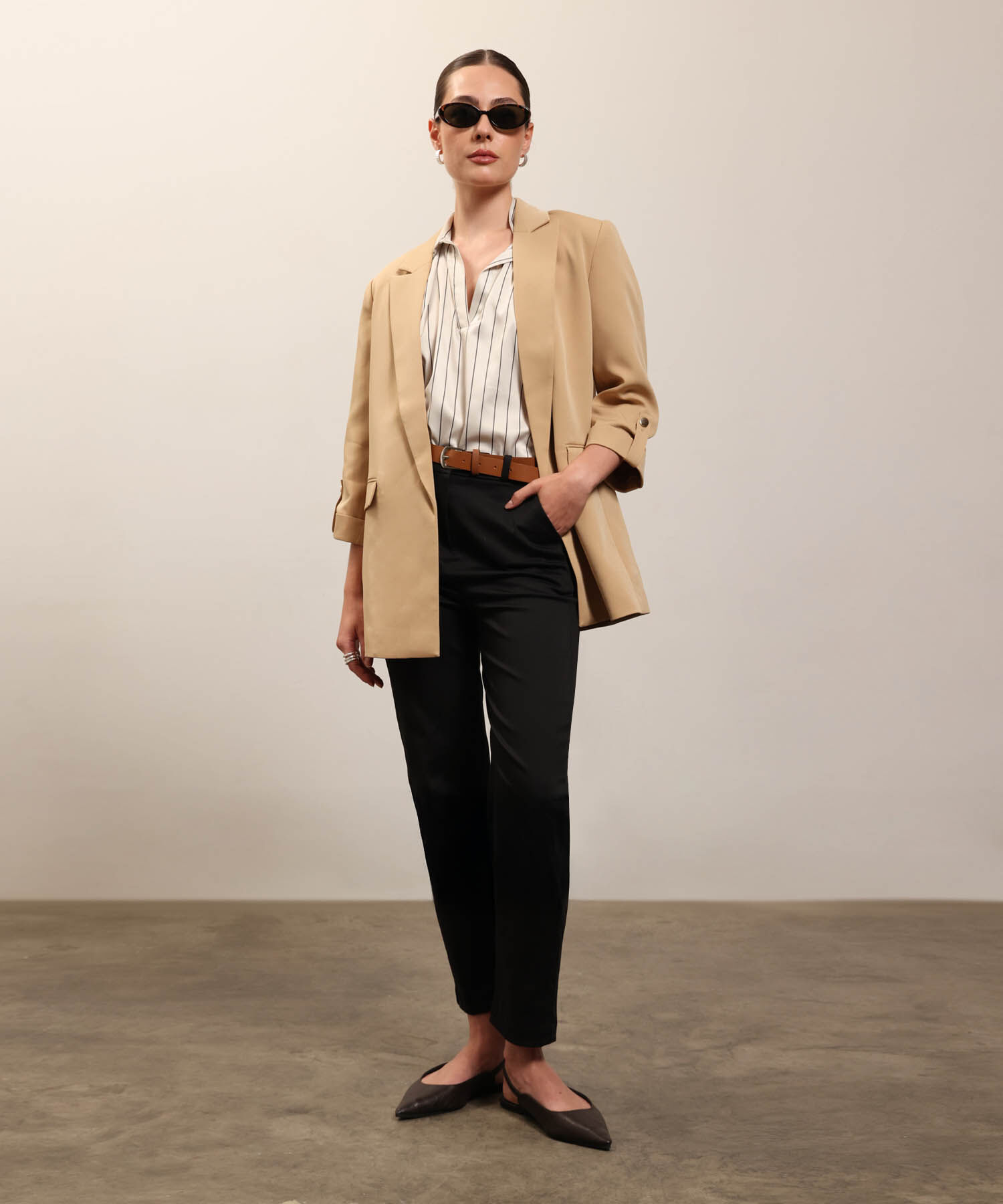 Blusa Manga Corta Estampada 