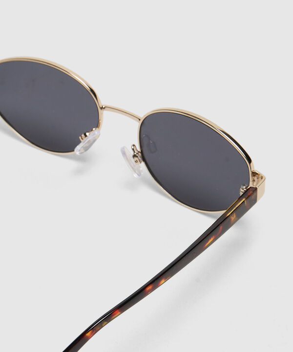 Gafas De Sol Mujer Met&aacute;licas Ovaladas
