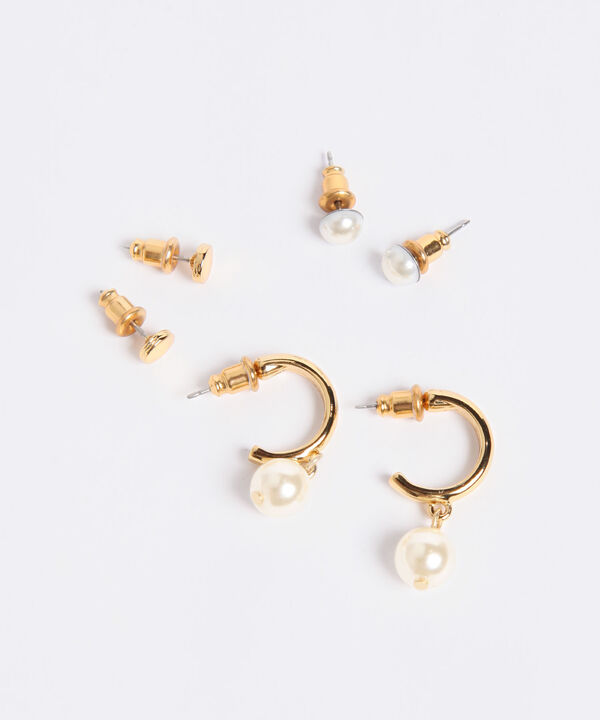 Aretes Set X 6 Pares De Aretes Ref. Kf233-0018