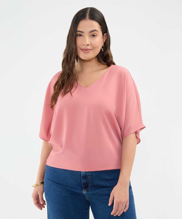 Blusa Escote en V