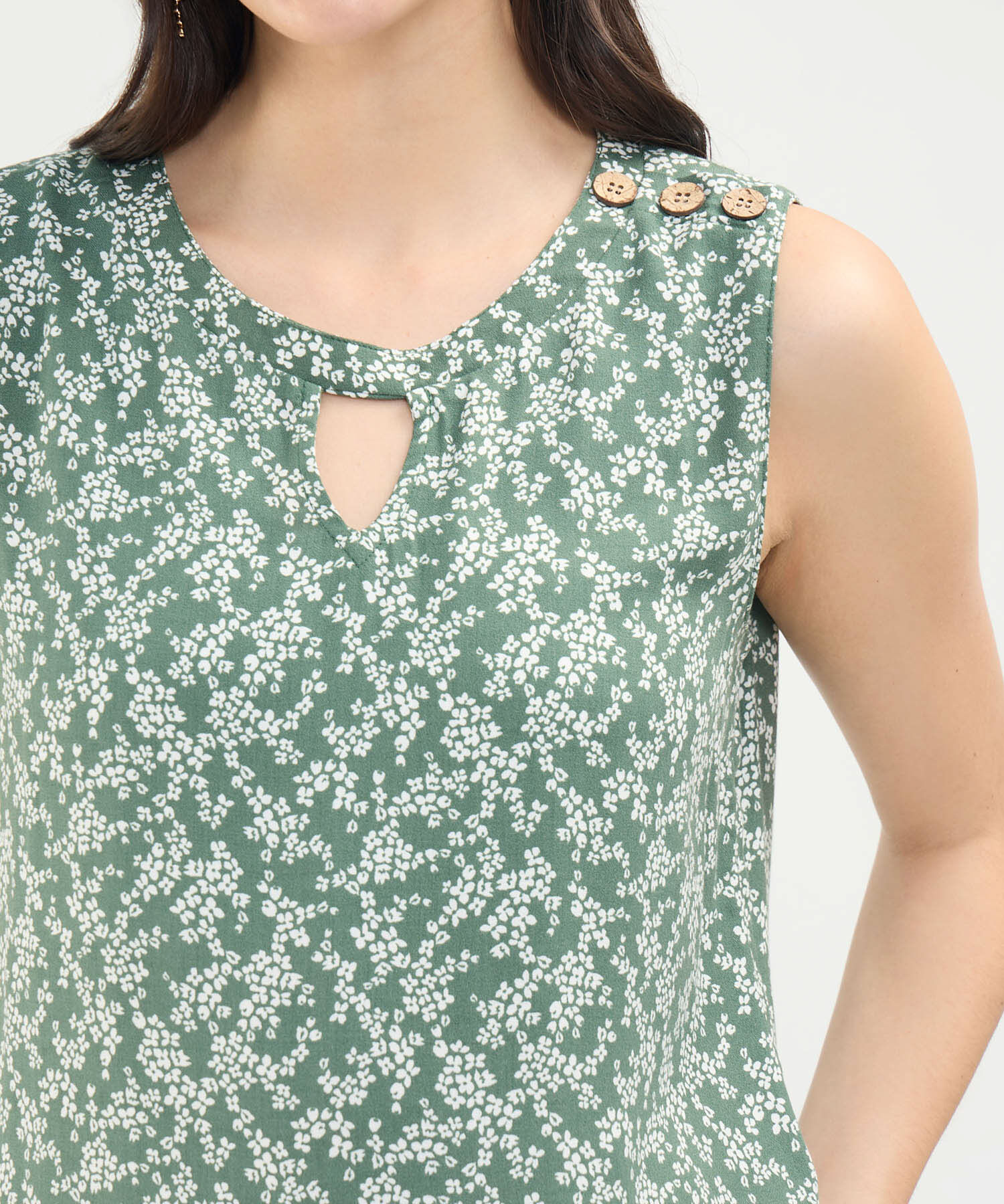 Blusa Estampada Manga Sisa