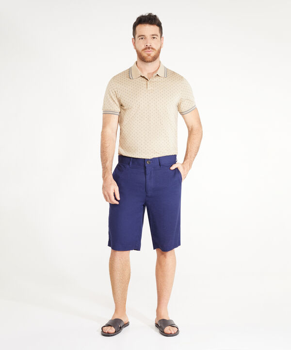 Polo Preteñida Cuello Maquina