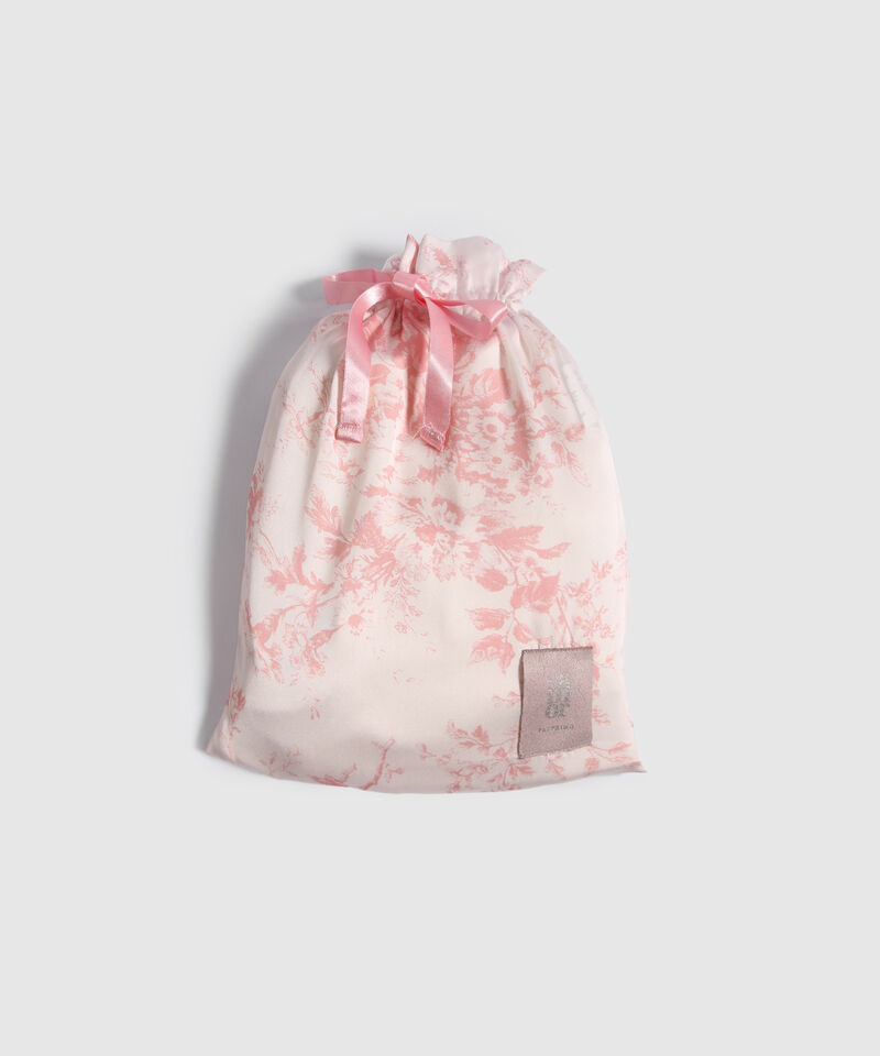 Pijama Bata Manga Corta Unicolor Con Bolsa Regalables