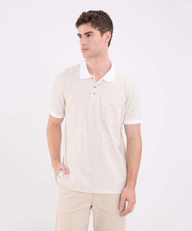 Polo Con Estampado