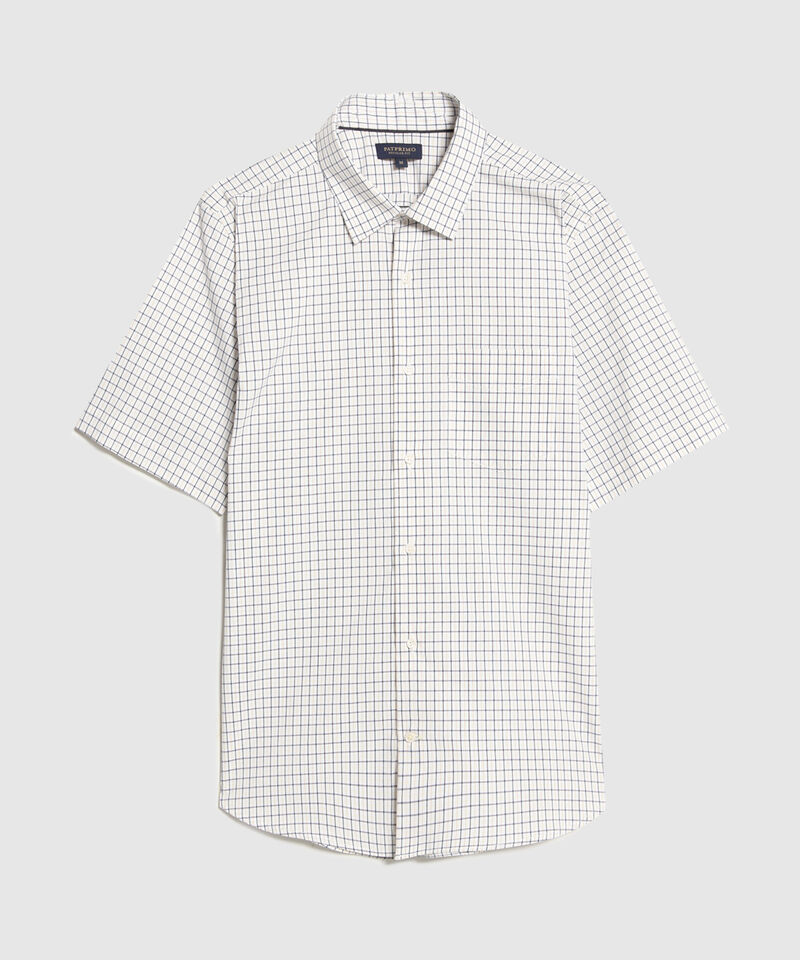 Camisa Manga Corta Cuello Formal