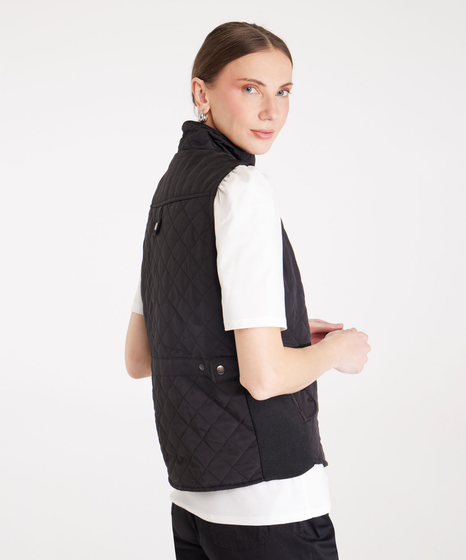 Chaleco Unicolor Acolchado