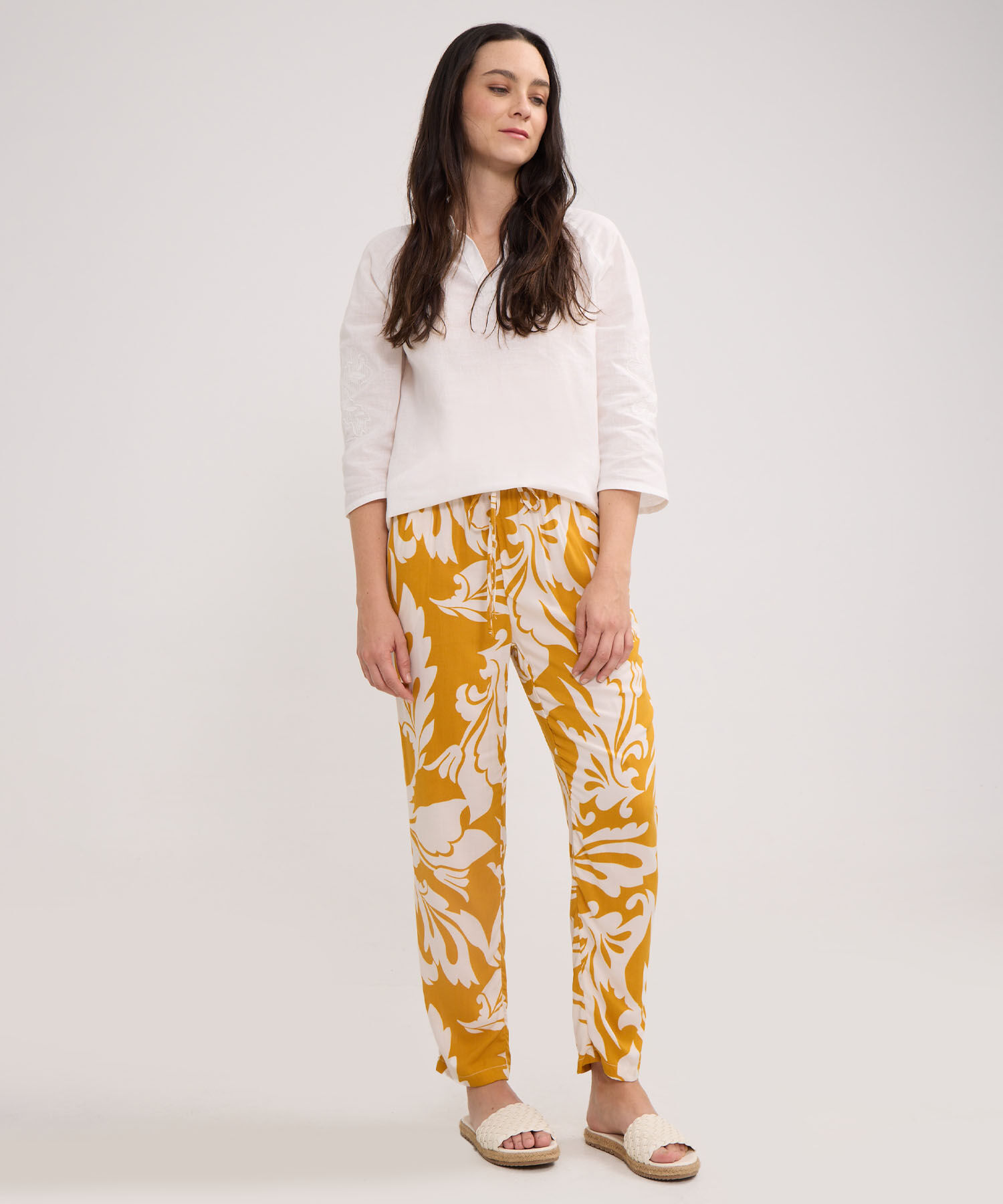 Pantalon Casual Estampado
