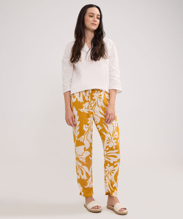 Pantalon Casual Estampado image number null