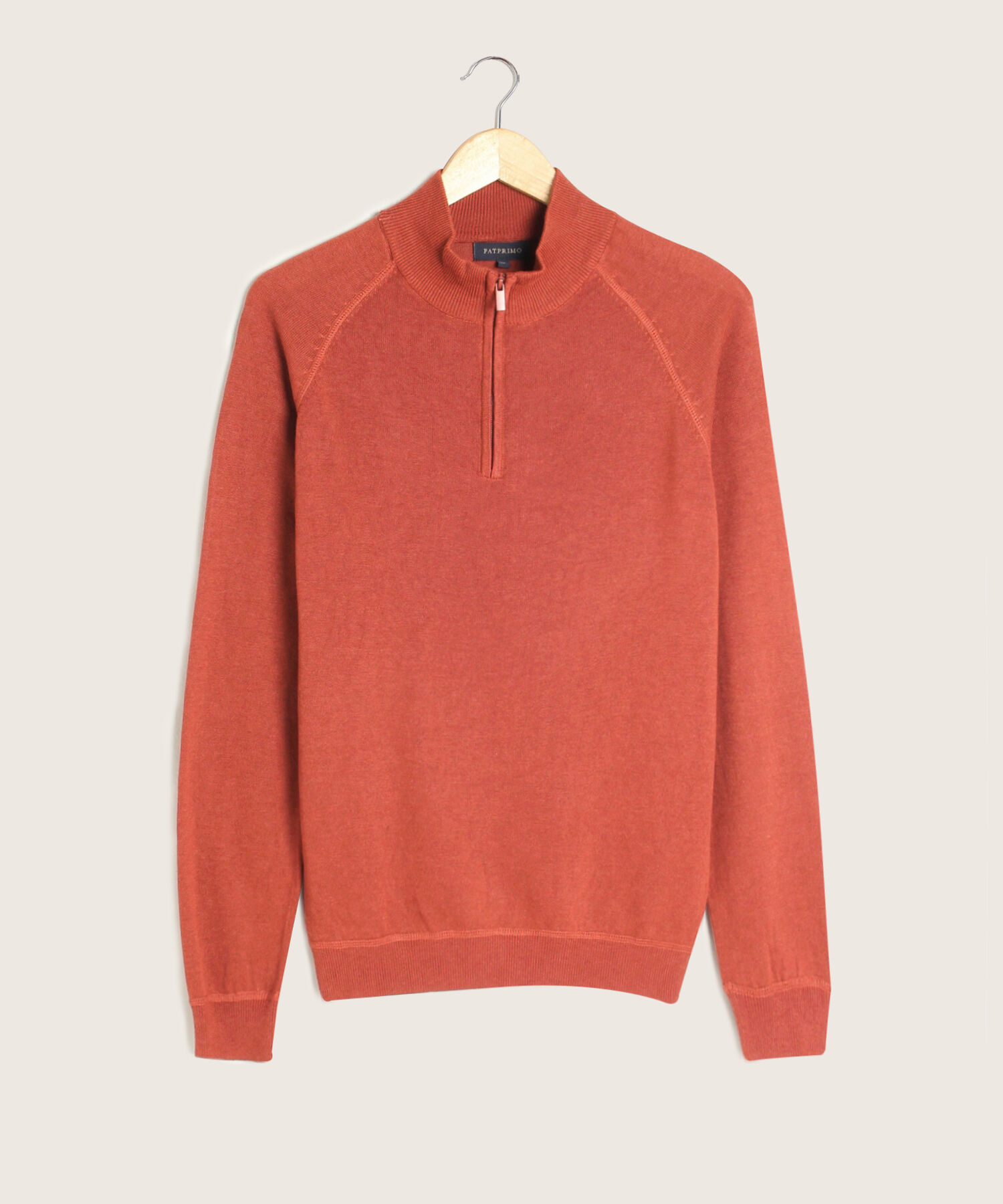 Saco Cuello Alto Con Cremallera