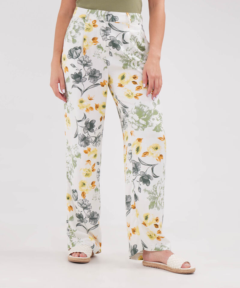 Pantalon Estampado Bota Recta