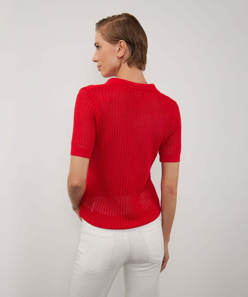 Polo Unicolor Tejida