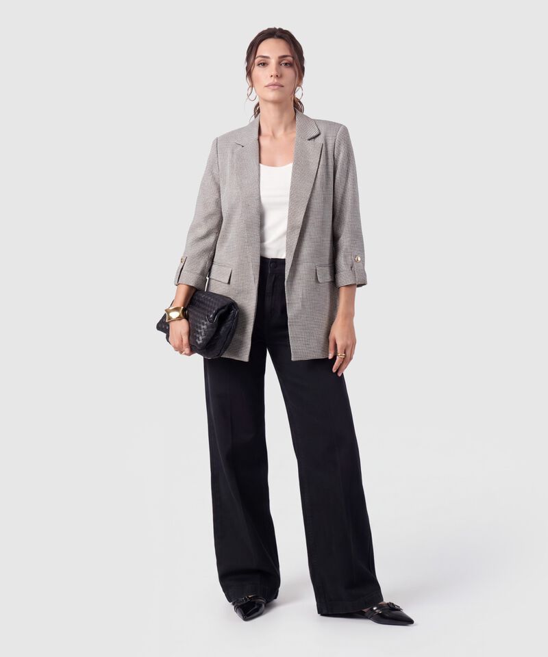 Blazer Estructurado Para Mujer