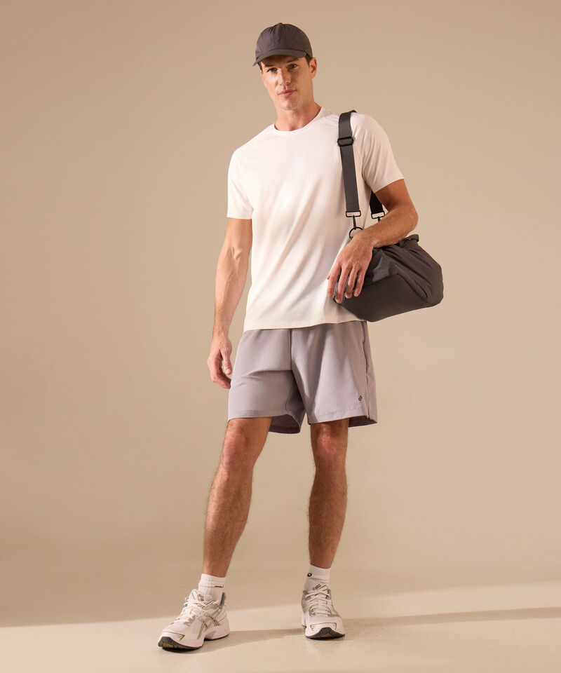 Bermuda Deportiva Unicolor Para Hombre