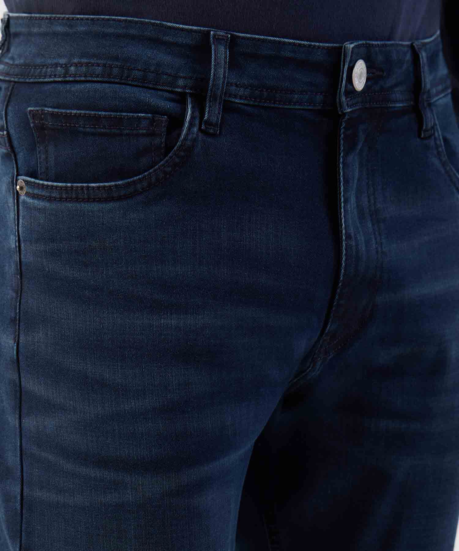 Jean de Diseño Moderno y Ajuste Delgado Para Hombre