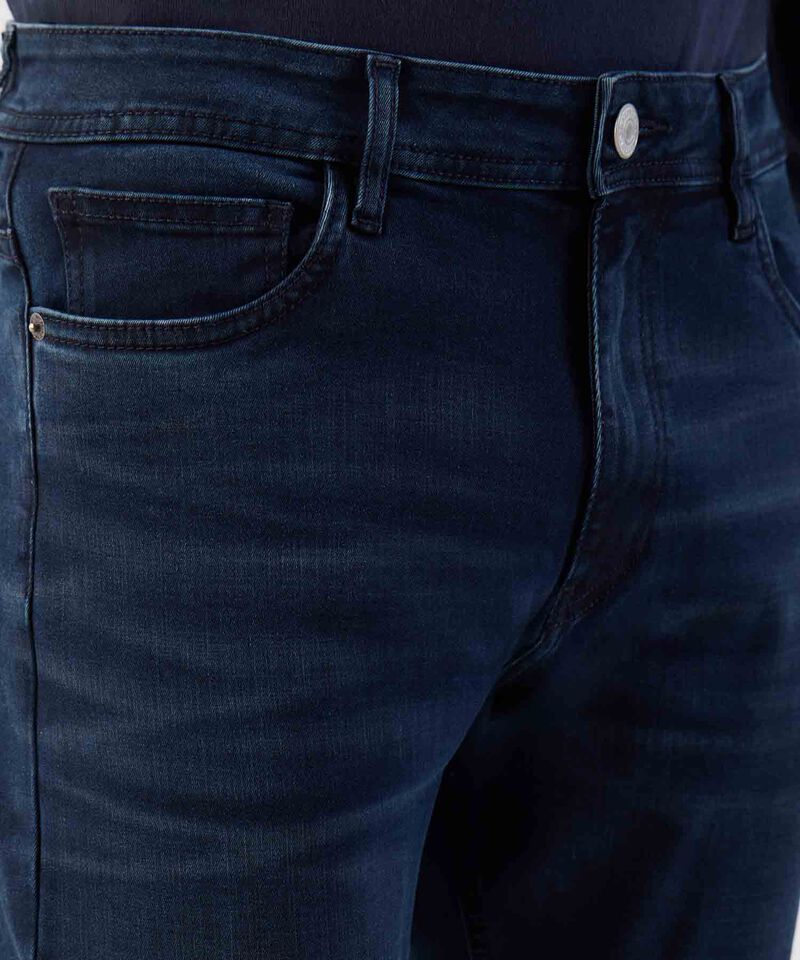 Jean de Diseño Moderno y Ajuste Delgado Para Hombre