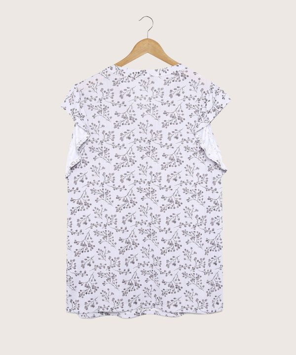 Camiseta Estampada Manga Sisa