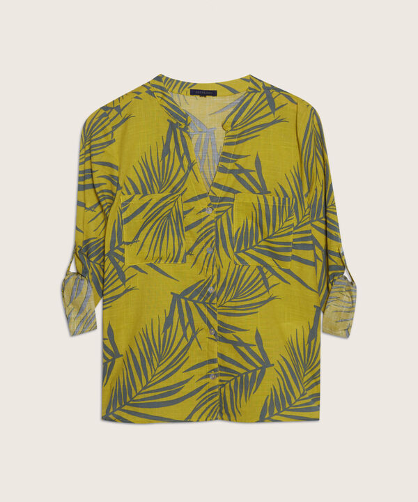 Blusa Manga Larga  Estampada