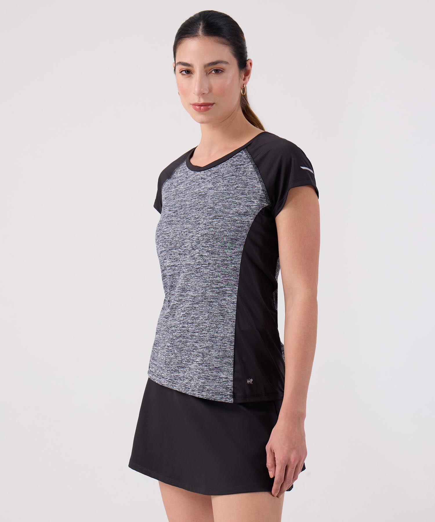 Camiseta Jaspeada Deportiva 