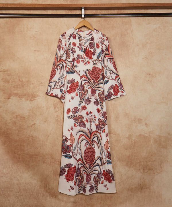 Vestido Escote V Beatriz Camacho