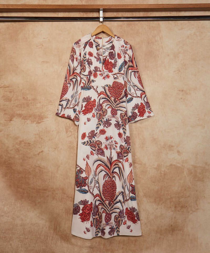 Vestido Escote V Beatriz Camacho