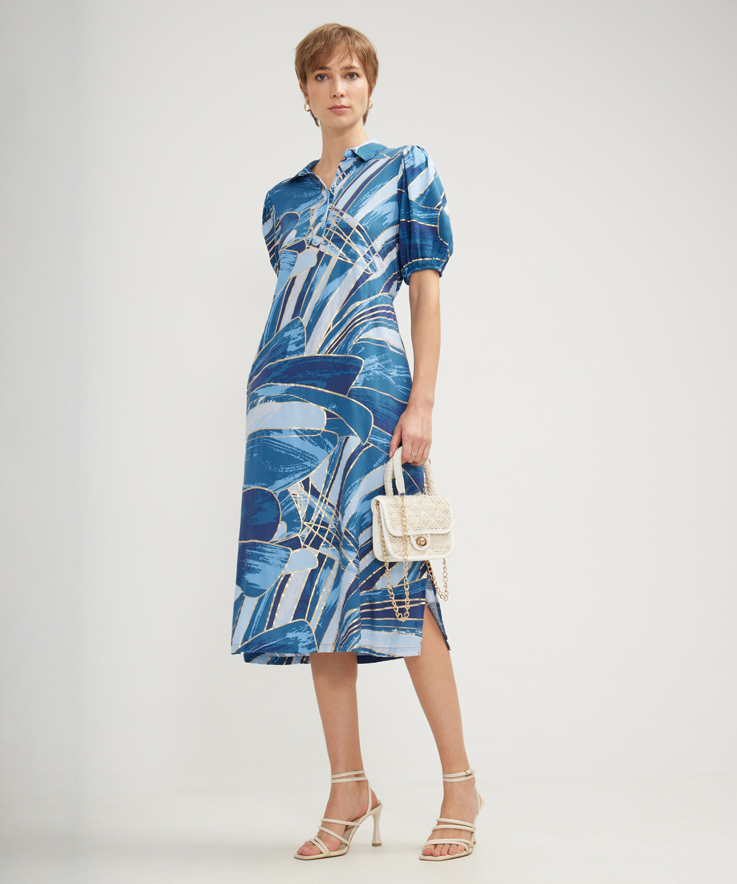 Vestido Midi Estampado compra ahora PAT PRIMO