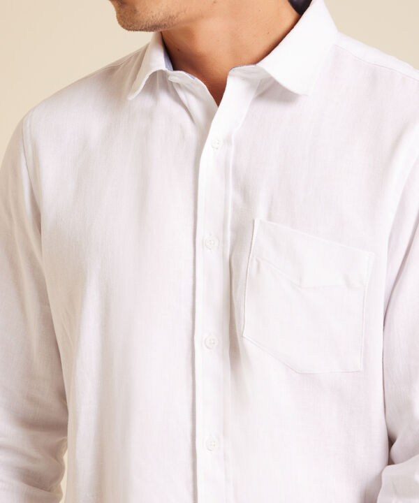 Camisa Unicolor Manga Larga image number null